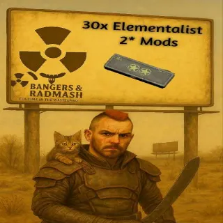 30x Elementalist 2* Mods