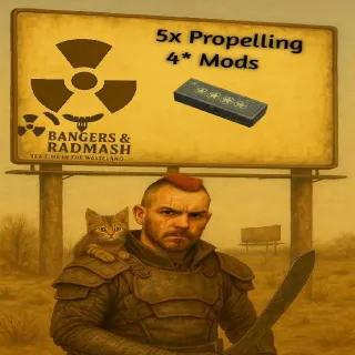 5x Propelling 4* Mods