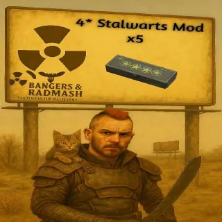 4* Stalwarts Mod x5