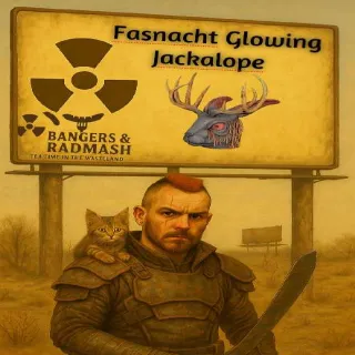 Fasnacht Glowing Jackalope