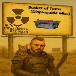 Basket Of Tatos (Disp)