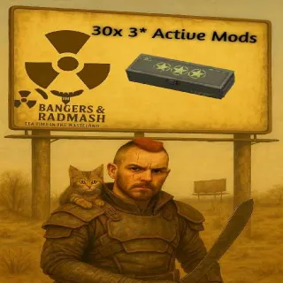 NEW 30x 3* Active Mods