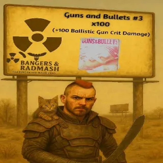 Guns and Bullets #3 x100