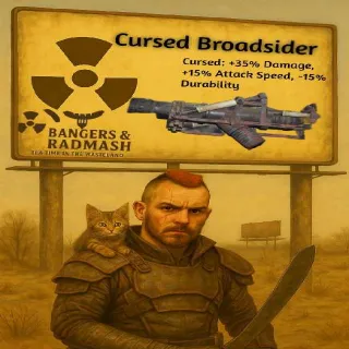 Cursed Broadsider OP Weapon!