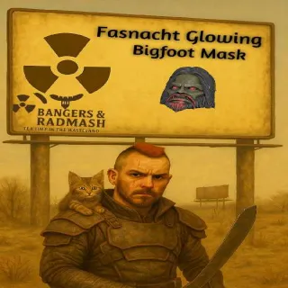 Fasnacht Glowing Bigfoot