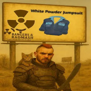 White Powder Jumpsuit