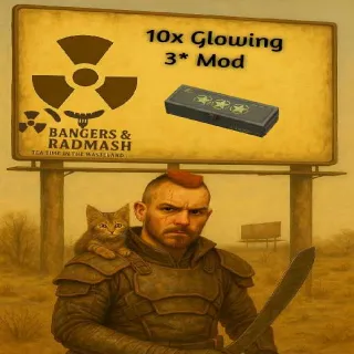 10x Glowing 3* Mod