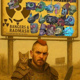 Full 19/19 Glowing Fasnacht Mask Set