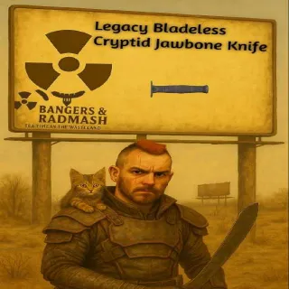 Legacy Cryptid Jawbone Knife