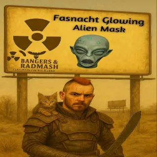Fasnacht Glowing Alien
