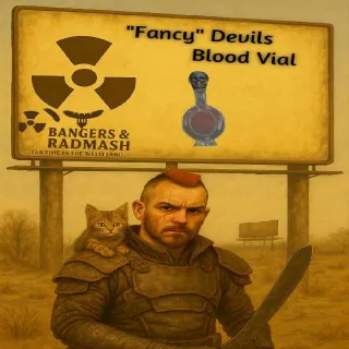 "Fancy" Devil's Blood Vial