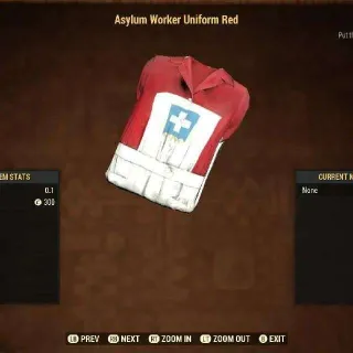 Red Asylum Dress