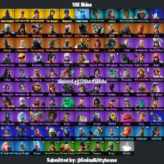 👑 Black Knight | OG Season 2 | 108 Skins | Full Access | Instant Delivery