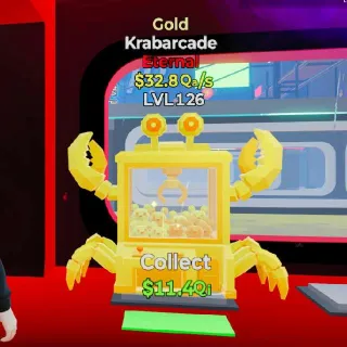 🔥 LVL 126 - Krabarcade  $32.8Qa/s LVL 111 Brainrot