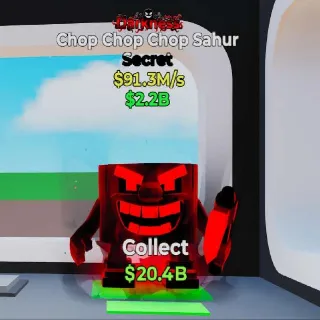 🔥 CHOP CHOP CHOP SAHUR DARKNESS- Fortnite Steal The Brainrot Rare