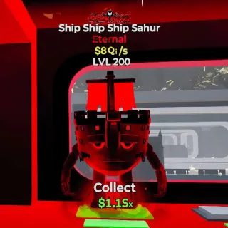 Ship Ship Ship Sahur Darkness