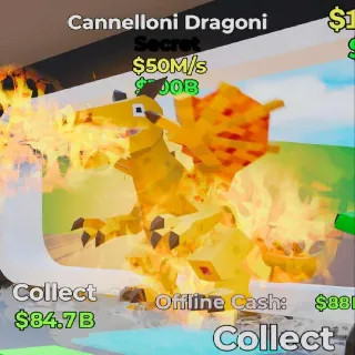 🔥 CANNELLONI DRAGONI DEFAULT - Fortnite Steal the Brainrot Rare