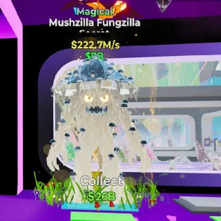 🔥 Mushzilla Fungzilla Magical Steal the Brainrot