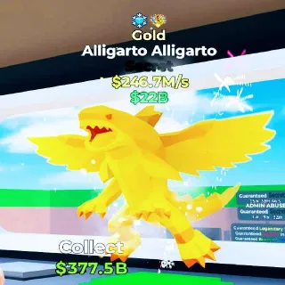 🔥 Alligarto Alligarto GOLD - Fortnite Steal The Brainrot Rare