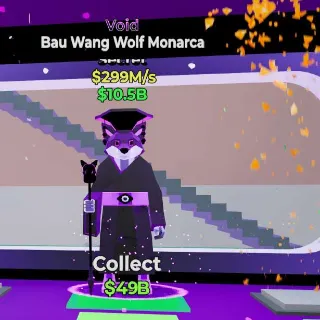 🔥 BAU WANG WOLF MONARCA VOID Steal the Brainrot Rare