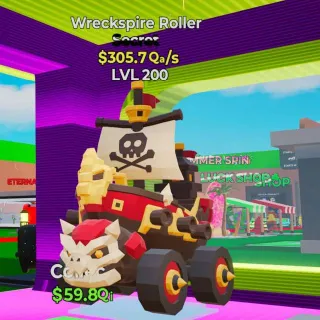 Lvl 200 Wreckspire Roller Brainrot