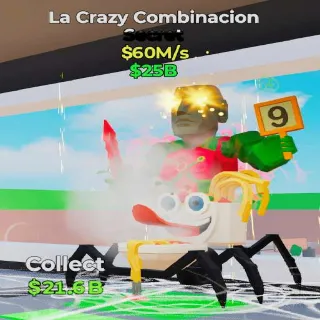 🔥 La Crazy Combinacion Default - Fortnite Steal the Brainrot Rare