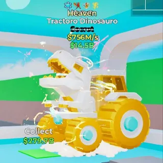 🔥 756M/s - TRACTORO DINOSAURO HEAVEN - Fortnite Steal The Brainrot Rare