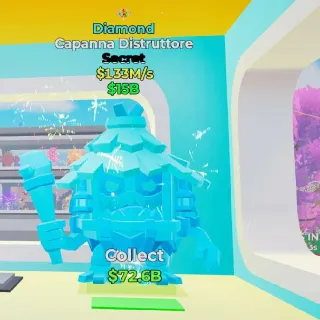 🔥 CAPANNA DISTRUTTORE DIAMOND  - Fortnite Steal the Brainrot Rare