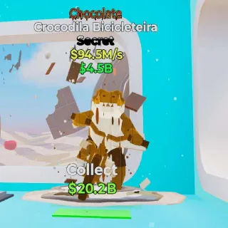 🔥 CROCODILA BICICLETEIRA CHOCOLATE  Fortnite Steal The Brainrot Rare