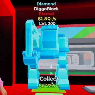 Diamond Diggoblock Steal The Brainrot