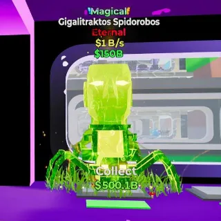 🔥 Gigalitraktos Spidorobos Magical 1B/s  Steal the Brainrot