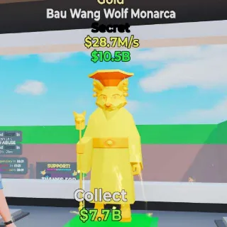 🔥 Bau Wang Wolf Monarca Steal the Brainrot