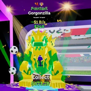 🔥 Gorgonzilla Football 1B/s Brainrot