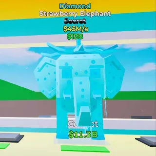 🔥  Strawberry Elephant DIAMOND - Fortnite Steal the Brainrot Rare