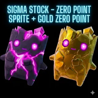 Zero Point Sprite + Gold Zero Point Sprite