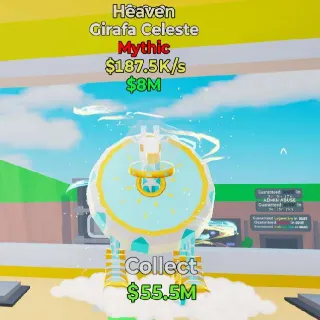 🔥 GIRAFA CELESTE HEAVEN - Fortnite Steal The Brainrot Rare