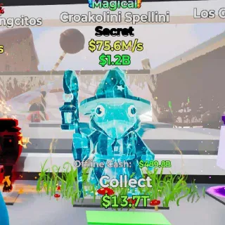 🔥 Croakolini Spellini Magical Steal the Brainrot