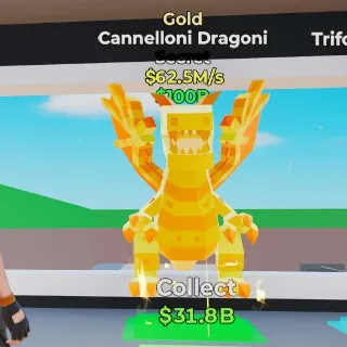 🔥 Cannelloni Dragoni Gold Steal the Brainrot