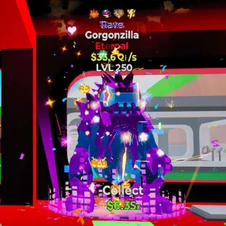 Gorgonzilla Rave 4 Traits LVL250