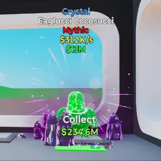 🔥 EAGLUCCI COCOSUCCI CRYSTAL - Fortnite Steal the Brainrot Rare