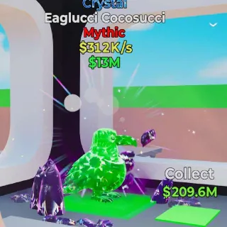 🔥 EAGLUCCI COCOSUCCI CRYSTAL - Fortnite Steal the Brainrot Rare