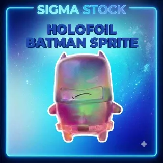 Holofoil Batman Sprite