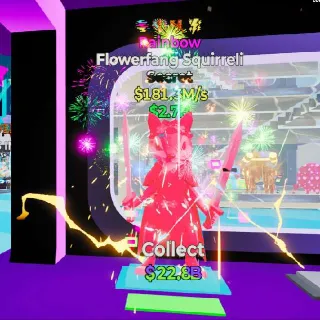 🔥 Flowerfang Squirreli Rainbow Steal the Brainrot