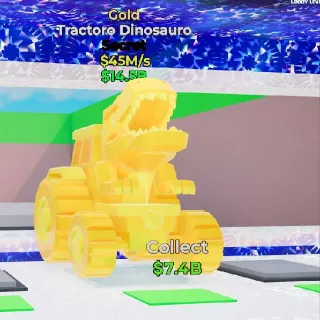 🔥 TRACTORO DINOSAURO GOLD - Fortnite Steal The Brainrot Rare