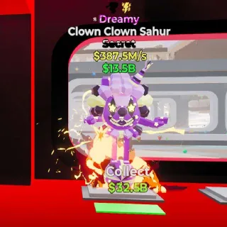 🔥 Clown Clown Sahur Dreamy Brainrot