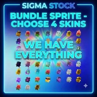 Sprite Bundle – Choose Any 4 Skins