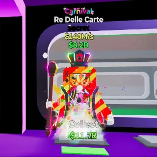 🔥 Re Delle Carte Carnival Steal the Brainrot