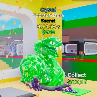 🔥 [NEW] COBRACADABRA  CRYSTAL - Fortnite Steal the Brainrot Rare