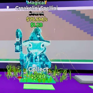 🔥 Croakolini Spellini Magical Steal the Brainrot Rare