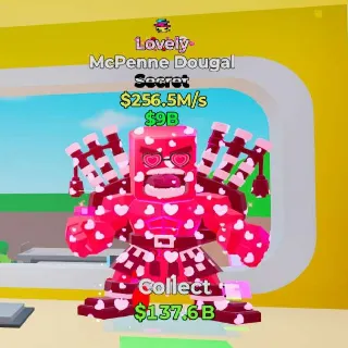 🔥 McPENE DOUGAL LOVELY - Fortnite Steal the Brainrot Rare